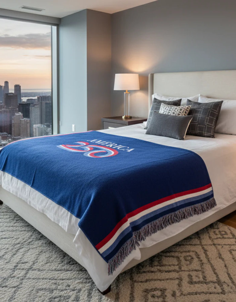 America250 Signature Logo blanket